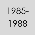 1985 1988